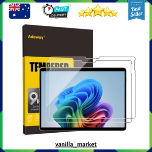 Adeway Tempered Glass Screen Protector for Microsoft Surface Pro 11 2024(13 Inch - Picture 1 of 11