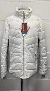 Brandneu mit Etikett Mountain Warehouse Arctic Air gepolsterte extreme Skijacken weiß UK 16 - Bild 1 von 6