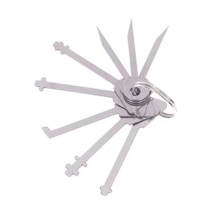 14 In 1 Comb Set Stainless Steel Lock Repair Tool Bypass Locksmith Tools - Picture 1 of 10