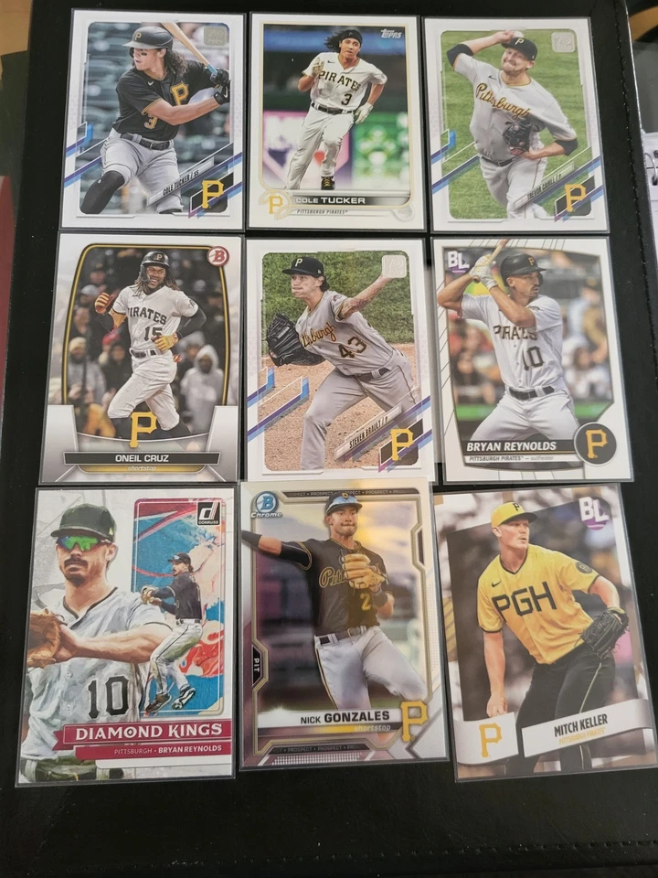 Pittsburgh Pirates Baseball 64 Card Lot. Rookies, Inserts, and Parallel - Image 1 of 4