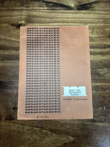 Marantz 2325 Original Vintage Stereo Receiver Manual - Picture 1 of 2