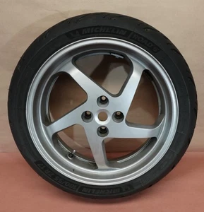 2003-2009 Honda Interceptor 800 VFR800 REAR MICHELIN TIRE RIM WHEEL 180/55 ZR17 - Picture 1 of 15
