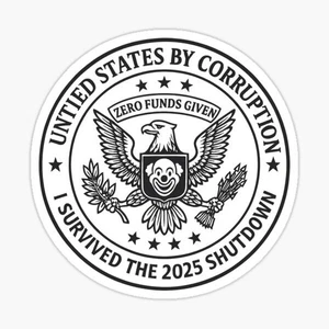 i survived the 2025 Government shutdown survivor USA America - Bild 1 von 1