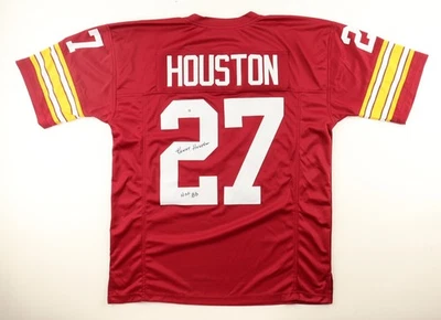 Ken Houston Signed Washington Redskins Jersey Inscribed HOF 86 (JSA) 12xPro Bowl - Imagem 1 de 4