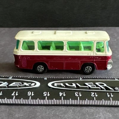 1970 Lesney Matchbox Car Superfast No. 12 Setra Coach Thin Wheels England - Image 1 of 4