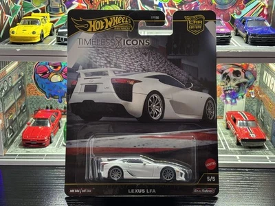 Hot Wheels Premium Real Riders Car Culture Timeless Icons Lexus LFA
