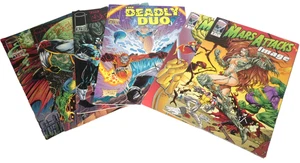 x6 Comics Mars Attacks 2/3 The Deadly Duo 4/4 Image Comics 1995 First Print EX - Picture 1 of 16