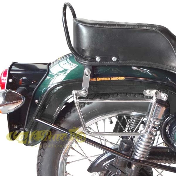 Telaietti supporti Spaan cromati borse klick fix per Royal Enfield Bullet 500 Foto 1 de 1
