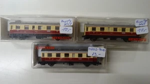 N Fleischmann 8064 Konvolut 3 Stk. Personenwagen Länderbahn DR OVP (0202-P10) - Picture 1 of 4