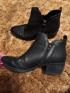 Damen-Stiefeletten Mia anatomisch konturiertes Fußbett schwarz Reißverschluss Größe 7,5 - Bild 1 von 7