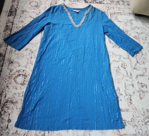 Lilly Pulitzer Damen Gr. S blaues VNeck Schwimmkleid - Bild 1 von 5