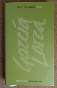LIBRO Poesie FEDERICO GARCIA LORCA 2004 Corriere della Sera Rilegato - Picture 1 of 12