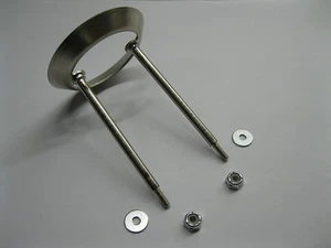 New Pop Bumper Ring and Rod Assembly w/ Nuts Washers & fits most Pinball Machine - Picture 1 of 1