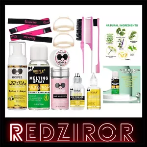 Fast-Drying Lace Adhesive Spray & Complete Wig Application Kit for Natural Style - Picture 1 of 11