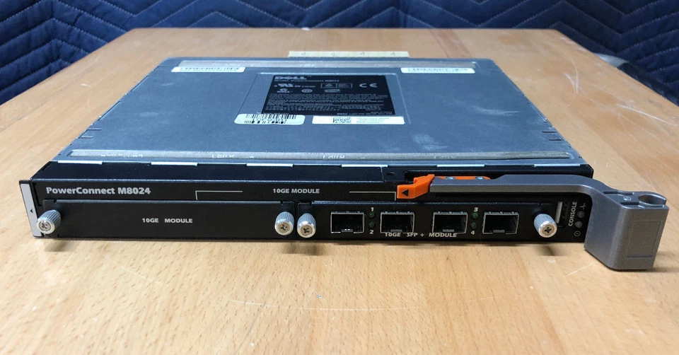 Dell PowerConnect M8024 with 10g 4 port sfp module - Image 1 of 1