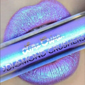Topper labbra iridescente nuovo con scatola Lime Crime Diamond Crushers ~ VIAGGIO ~ full size - Foto 1 di 4