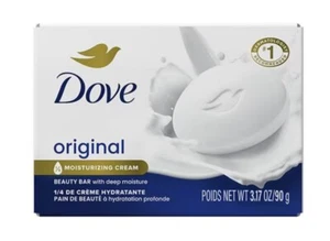 NEW DOVE ORIGINAL BEAUTY SOAP BAR & GENTLE SKIN CLEANSER 16 Ct 1/4 MOISTURIZER - Picture 1 of 1