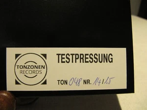 Testpressung - SLOVO MIRA - "Black Fjord And The End Of The World" - Bild 1 von 2