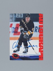 1994-95 Classic Autograph 1303/1900 Chris Tamer Rookie Auto RC