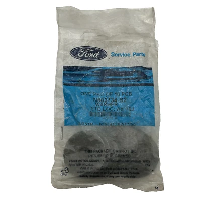 NEW 1985 - 2004 Ford Mustang Steering Gear Thrust Washer Kit OEM N803734-S2 NOS - Imagem 1 de 4