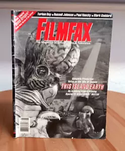 Filmfax Magazine #33 This Island Earth June/July 1992 Sci-Fi Monsters Unusual - Picture 1 of 6
