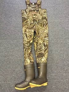 Pro Guide Realtree Max-5 Camo Neoprene Hunting Wader Lug Size 9 Reg 1200 Gram - Picture 1 of 7