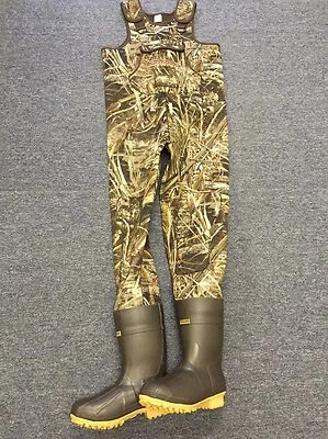 Pro Guide Realtree Max-5 Camo Neoprene Hunting Wader Lug Size 13 Reg 1200 Gram - Image 1 of 4