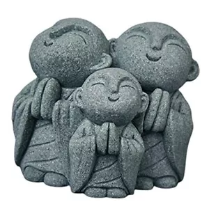 Estatua de Monje Rezante de Buda Jizo Bosatsu Feng Shui 14 - Imagen 1 de 7