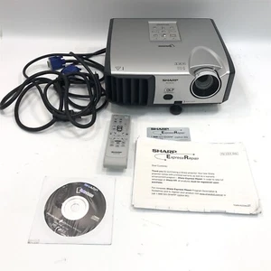 Sharp PG-F317X 2200:1 3000 ANSI Lumens DLP 1024x768 Projector w/ Accessories - Afbeelding 1 van 9