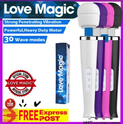 30Mode Love Magic ® Wand Body Personal Massager  CORDED AU Plug for Pain Relief - image 1 of 4