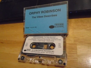 RARE PROMO Orphy Robinson CASSETTE TAPE The Vibes Describes jazz BLUE NOTE 1994 - Picture 1 of 2