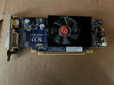 VISIONTEK RADEON HD 4350 512MB DDR2 PCIE GRAPHICS CARD- 4350512SMF J8-4(4) - Image 1 of 4