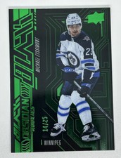 2022-23 Upper Deck SPX Obsidian Rookies Black #39 Michael Eyssimont /25 RC Jets