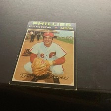 1971  Hof Topps  #465 Tim McCarver Philadelphia Phillies
