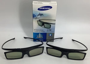 Set of 3 Original 1 New/Sealed 2 Used Unboxed Samsung  3D Glasses (SSG-5150GB) - Picture 1 of 14