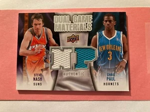 Chris Paul Steve Nash 2009-10 Upper Deck Dual Game Materials #DG-NP HOF - Picture 1 of 2