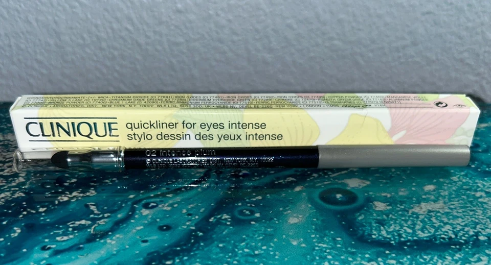 CLINIQUE Quickliner For Eyes Intense 02 Intense Plum 100% Authentic NIB - Image 1 of 1