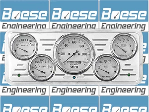 40 41 42 44 45 46 47 Ford Truck Billet Aluminum Gauge Panel Instrument Cluster - Picture 1 of 4