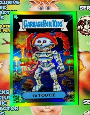 Gpk 2020 Chrome Series 3 T2 Tootie ~Green Refractor~ #250/299 🦴🤖 #AN8a - Image 1 of 2