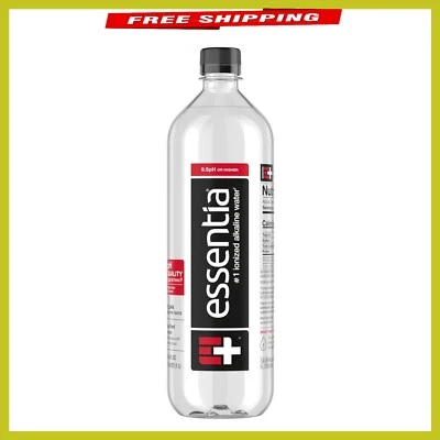 Essentia 1L Ionized Alkaline Water - 99.9% Pure, Electrolyte Infused, pH 9.5 - Image 1 of 4