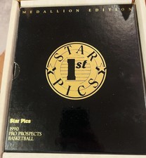 Star Pics 1990 Pro Prospects Medallion Edition Basketball Factory Set