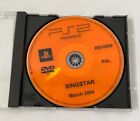 Singstar Review Version - Sony Playstation 2 Ps2 - 2004 Pal Pre-Release Code