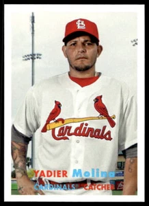 2015 Topps Archives 59 Yadier Molina St. Louis Cardinals Baseball Card - Picture 1 of 2