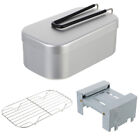  Camping Utensils Lunch Container Kitchen Accessories Wire Baking Rack Foldable