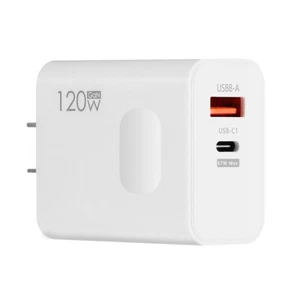 120W GaN Fast Charger PD USB-C Wall Charger Adapter For iPhone Samsung Universal - Picture 1 of 10