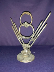 V8 Metal Sculpture Eight Cylinder V8 Metal Sculpture from Nails - Picture 1 of 6