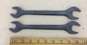 NEU ALTER Craftsman OFFENES ENDE 3/4"" x 7/8"" Schraubenschlüssel SCHWARZ OXID V^ 46965 HERGESTELLT IN USA - Bild 1 von 7