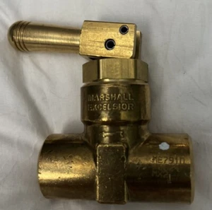 Marshall Excelsior 1/2" FNPT Valvola a levetta terminale tubo non bloccabile ME-791D - Foto 1 di 3