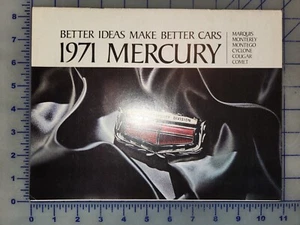 1971 Mercury Full Line Brochure Cougar Montego Cyclone Comet - Bild 1 von 10