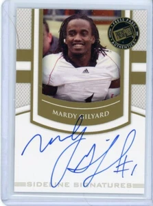 2010 PRESSEAUSWEIS MARDY GILYARD SIDELINE SIGNATUREN ROOKIE AUTO - Bild 1 von 1